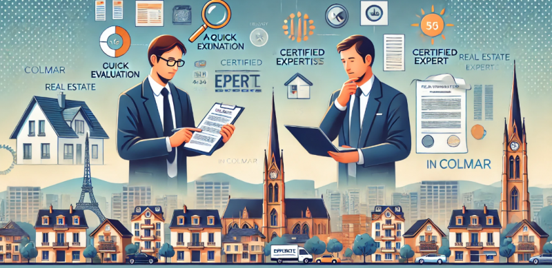 Quelle est la différence entre une estimation et une expertise : mise en vente d'un bien près de Colmar 70284 ?