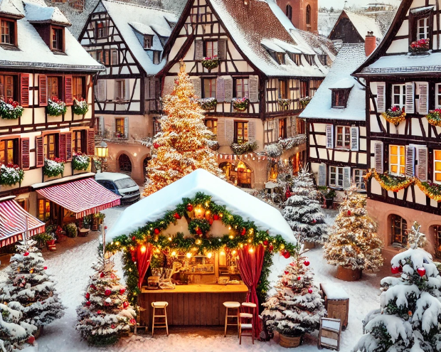 Découvrez des biens immobiliers d'exception à vendre près d’Ingersheim 68040 pendant le Marché de Noël de Colmar