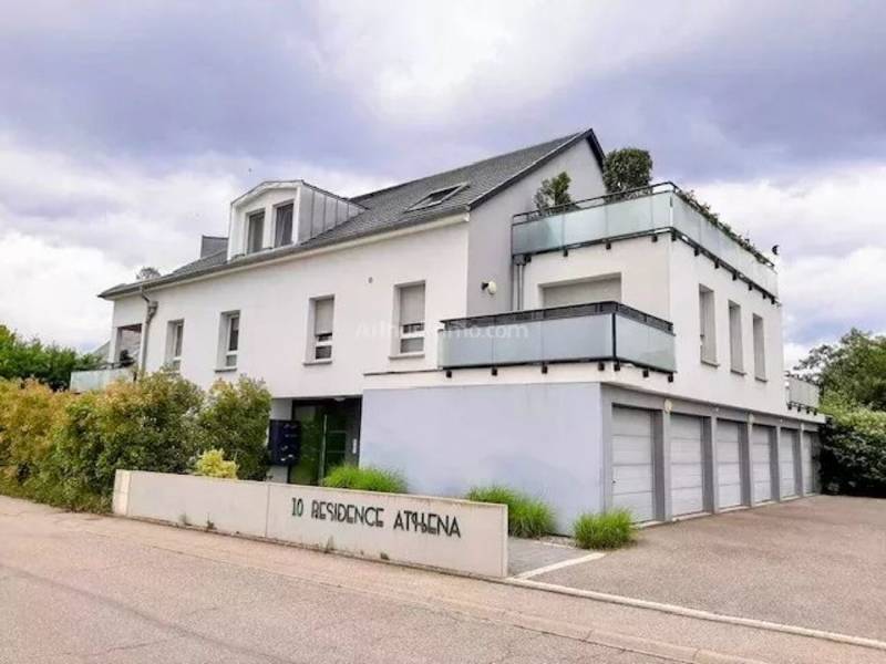 Vente Appartement 4 pièces 74 m² avec jardin de 120 m² dans résidence récente à Colmar