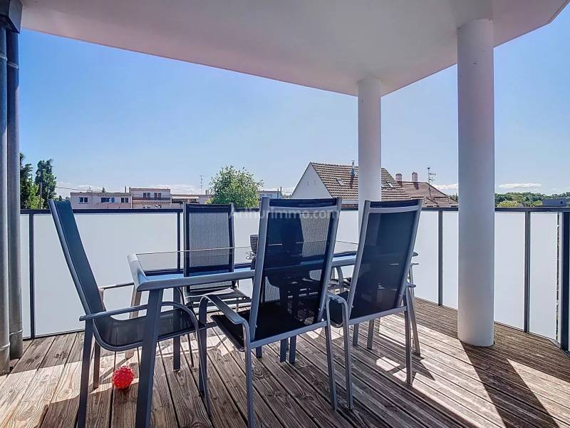 Vente appartement 3 pièces 60 m² avec terrasse, garage et parking dans le quartier Maraîchers à Colmar