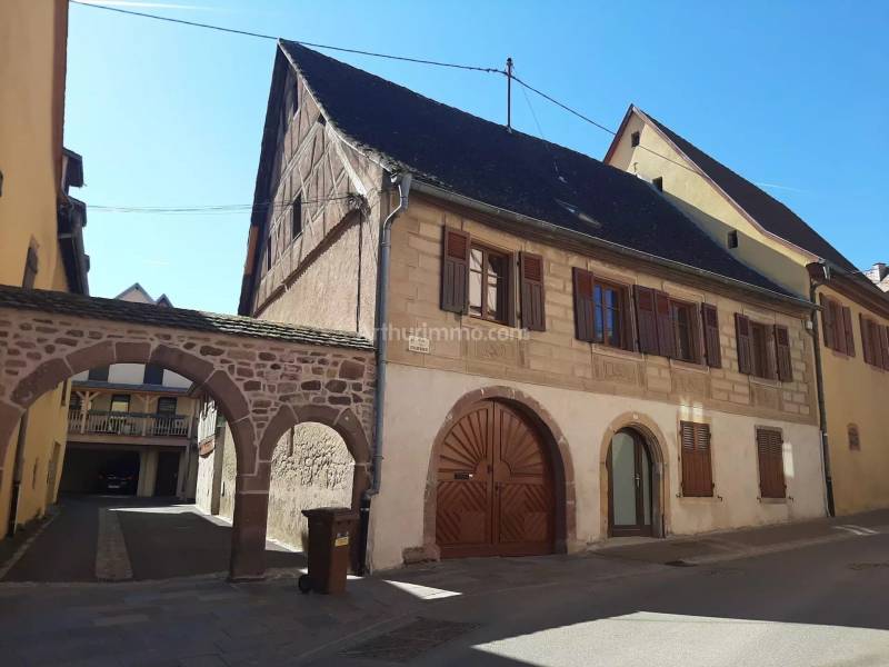 Vente immeuble 7 pièces 190 m² avec gîte et grange aménageable à Pfaffenheim sur la Route des Vins